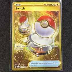 Switch 206/165 - Scarlet & Violet 151 Hyper Rare Pokemon Card - NM - Image 1