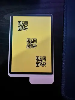 QR Error Card - Disney Lorcana - Whispers in the Well - Near Mint - Image 1