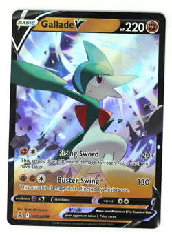 Pokemon Gallade V SWSH258 SWSH Black Star Promos NM HOLO Card - Image 1