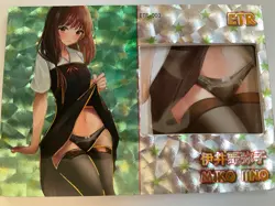 WES - Senpai Goddess Haven #4 ETR Serial Number #005/099! Goddess Story Card - Image 3
