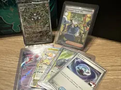 Surging Sparks Lot Of 6 Cards Including EX, Sealed Promo And More - Image 1