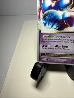Mewtwo LV.X 144/146 Legends Awakened Ultra Rare Holo Pokemon Card DMG - Image 4