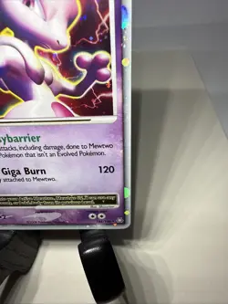 Mewtwo LV.X 144/146 Legends Awakened Ultra Rare Holo Pokemon Card DMG - Image 5