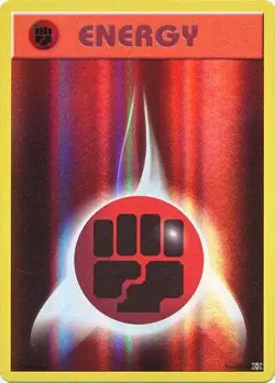 Fighting Energy 96/108 Common REVERSE HOLO Pokemon XY Evolutions Single Card - Image 1