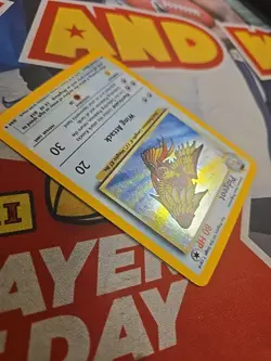 1999 Pokemon TCG Base Set Unlimited Pidgeot Holo Lp Card 8/64 Wizards - Image 4