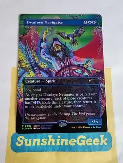 Deadeye Navigator (Rainbow Foil) Secret Lair Drop Foil - Image 1