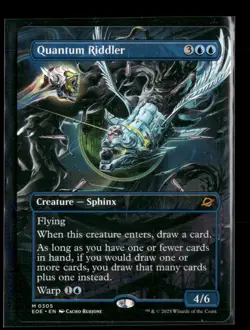 Edge of Eternities Quantum Riddler (Borderless) #305 - Image 1