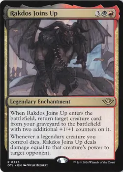 Rakdos Joins Up R Outlaws of Thunder Junction 225 NM - Image 1