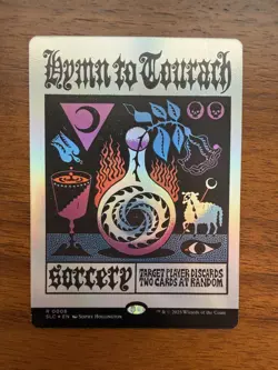 FOIL - Hymn to Tourach - Secret Lair Encyclopedia - Magic the Gathering MTG - Image 1