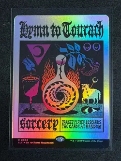 MTG Secret Lair Encyclopedia of Magic the Gathering FOIL Hymn to Tourach RARE SP - Image 1