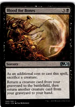 MTG Blood for Bones Core Set 2020 Uncommon #89 - Image 1