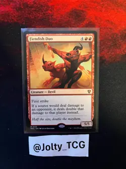 Fiendish Duo Commander: Murders at Karlov Manor Regular - Image 1