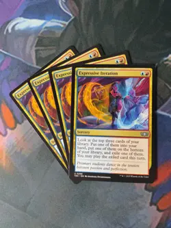 Expressive Iteration x 4 | 7% Off 2+ | Dragonstorm | NM | MTG - Image 1