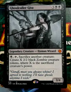 magic the gathering - Ghoulcaller Gisa - Legendary Creature - Human Wizard - Image 1