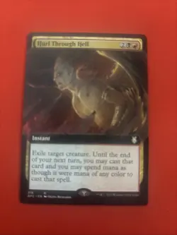 Hurl Through Hell (Extended Art) Commander: Adventures in the Forgotten... - Image 1