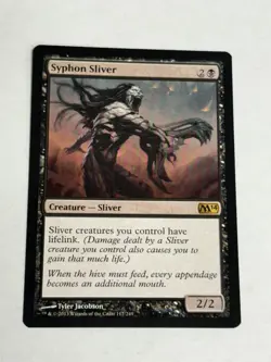 1 Syphon Sliver Regular English Near Mint NM M14 Magic the Gathering Magic 2014 - Image 1