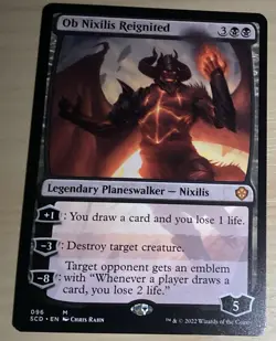 1x Ob Nixilis Reignited MTG Commander NM Magic Regular - Image 1