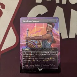 Isochron Scepter - Secret Lair: An Encyclopedia of Magic - Halo Foil - 1x - NM - Image 1