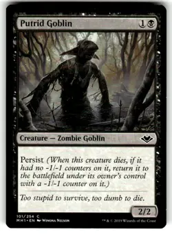 Putrid Goblin Modern Horizons Regular MTG - Image 1
