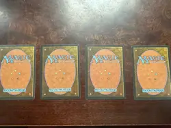 4x German Misprint Drudge Skeletons Swamp With Regenerate • Unplayed • Mtg 1914 - Image 2