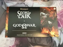 Secret Lair x God of War: Greek Foil Playstation Superdrop, in Hand! Ships Free - Image 1