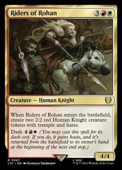MTG The Lord of the Rings Commander - Riders of Rohan - Image 1