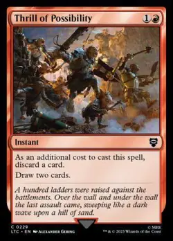 MTG The Lord of the Rings Commander - Thrill of Possibility - Image 1