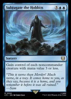 MTG The Lord of the Rings Commander - Subjugate the Hobbits - Image 1