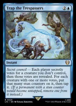 MTG The Lord of the Rings Commander - Trap the Trespassers - Image 1