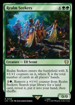 MTG The Lord of the Rings Commander - Realm Seekers - Image 1