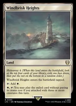 MTG The Lord of the Rings Commander - Windbrisk Heights - Image 1