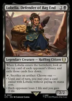 MTG The Lord of the Rings Commander - Lobelia, Defender of the Bag End - Image 1