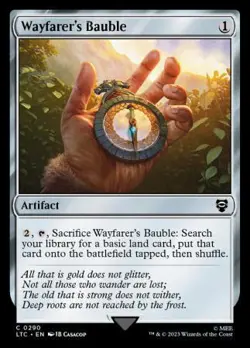 MTG The Lord of the Rings Commander - Wayfarer Bauble - Image 1