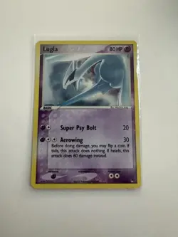 Lugia 2/17 Cosmos Holo POP Series 5 MP Pokemon TCG - Image 1