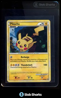 2010 POKEMON HGSS BLACK STAR PROMOS #HGSS03 PIKACHU - Image 1