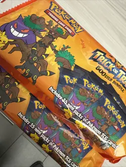 Pokemon TCG: 2024 Trick or Trade Booster Bundle Sealed NEW 2024 Free Shipping - Image 1