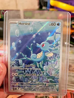 2024 Pokemon Scarlet & Violet Shrouded Fable Horsea #067/064 - Image 2