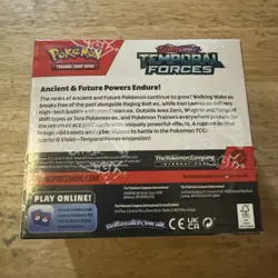 Pokemon TCG Scarlet & Violet Temporal Forces Booster Box - 36 Packs - Sealed - Image 4