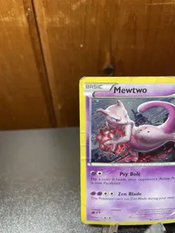 Pokemon TCG - Mewtwo XY Evolutions 101 - Black Star Promo - MP - Visible Crease - Image 2