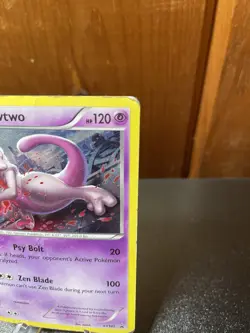 Pokemon TCG - Mewtwo XY Evolutions 101 - Black Star Promo - MP - Visible Crease - Image 3