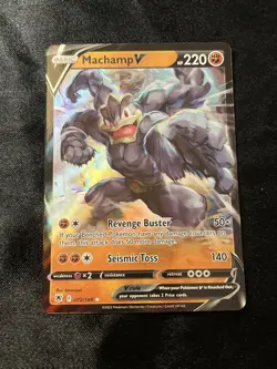 Machamp V 072/189 Ultra Rare Holo SWSH10: Astral Radiance NM Pokemon - Image 1