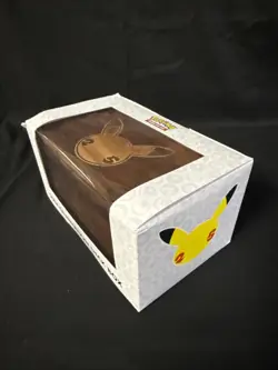 Pokemon 25th Celebration Deck Box - Premium Wood Pikachu 25th Logo Edition - Image 2