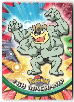 Topps #68 Machamp Pokemon - Non-Holo - 13775 - Image 1
