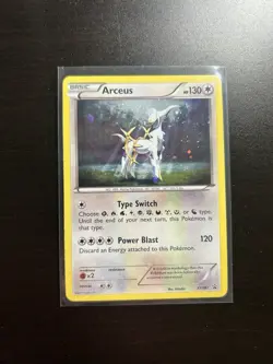 Pokemon Arceus XY197 Black Star Promo Holo Near Mint Fast Shipping - Image 1
