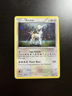 Pokemon Arceus XY197 Black Star Promo Holo Near Mint Fast Shipping - Image 3