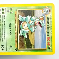 Giovanni's Nidoqueen Near Mint++ Gym Challenge Rare Non Holo Vintage Pokemon TCG - Image 3