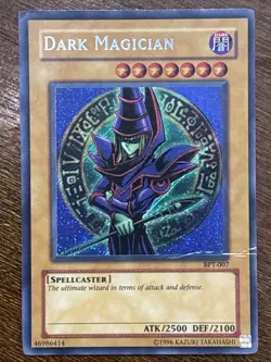 Dark Magician BPT-007 Limited Edition Secret Rare MP Crease - Image 1