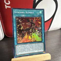 Yugioh! Synchro Rumble AGOV-EN060 Super Rare 1st Edition NM + BONUS HOLO - Image 3