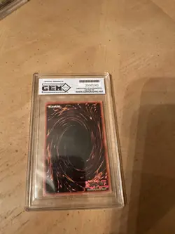 Yu-Gi-Oh! GAIA THE FIERCE KNIGHT LOB-006 GEM GRADED 10 GEM MINT UNLIMITED - Image 2