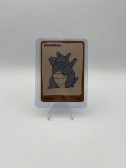 Rhinodon 00122 - Pokemon Card Parody Pokenots 151 - Image 1
